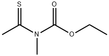 Carbamic  acid,  methyl(1-thioxoethyl)-,  ethyl  ester  (9CI) Structure