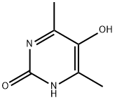 2(1H)-Pyrimidinone, 5-hydroxy-4,6-dimethyl- (9CI) Structure