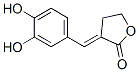 2(3H)-Furanone, 3-[(3,4-dihydroxyphenyl)methylene]dihydro- (9CI) Structure