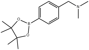 4-(N,N-二甲基氨甲基)苯硼酸二甲基丁二醇酯盐酸盐 结构式