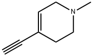 Pyridine, 4-ethynyl-1,2,3,6-tetrahydro-1-methyl- (9CI) Structure
