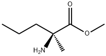 L-Norvaline, 2-methyl-, methyl ester (9CI) Structure
