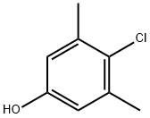 4-クロロ-3,5-ジメチルフェノール 化学構造式
