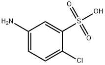 4-CHLOROANILINE-3-SULFONIC ACID Structure