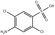 2,5-ジクロロスルファニル酸 化学構造式