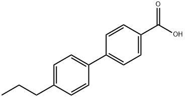 对丙基联苯甲酸, 88038-94-2, 结构式