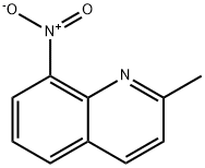 8-硝基喹那啉(8-硝基-2-甲基喹啉), 881-07-2, 结构式