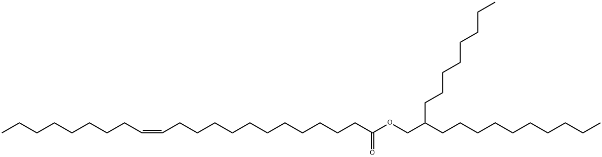 エルカ酸オクチルドデシル 化学構造式