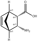 3‐ENDO‐アミノビシクロ[2.2.1]ヘプト‐5‐エン‐2‐ENDO‐カルボン酸 化学構造式