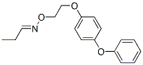O-(2-(4-phenoxyphenoxy)ethyl)propionaldoxime Struktur