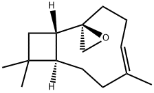 (1S,2R,5E,9R)-6,10,10-Trimethylspiro[bicyclo[7.2.0]undec-5-ene-2,2'-oxirane] Structure