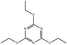 2,4,6-triethoxy-1,3,5-triazine Struktur
