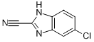 1H-Benzimidazole-2-carbonitrile,5-chloro-(9CI) Structure