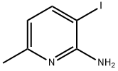 2-氨基-3-碘-6-甲基吡啶 结构式