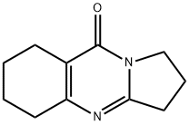 2,3,5,6,7,8-Hexahydropyrrolo[2,1-b]quinazolin-9(1H)-one 结构式