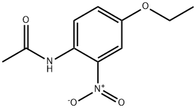 N-(4-ETHOXY-2-NITROPHENYL)ACETAMIDE, 885-81-4, 结构式