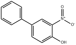 2-硝基-4-苯基苯酚, 885-82-5, 结构式