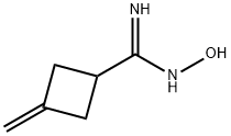N'-Hydroxy-3-methylenecyclobutanecarboximidamide Structure