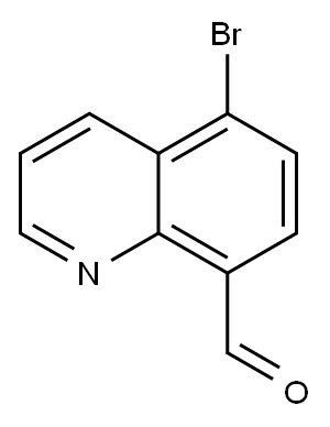 5-BROMOQUINOLINE-8-CARBALDEHYDE Structure