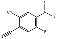 2-Amino-5-fluoro-4-nitrobenzonitrile Structure