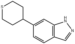 6-(TETRAHYDRO-THIOPYRAN-4-YL)-1H-INDAZOLE|6-(四氢-2H-硫代吡喃-4-基)-1氢-吲唑