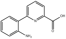6-(2-AMINO-PHENYL)-PYRIDINE-2-CARBOXYLIC ACID Structure