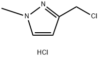 3-(chloroMethyl)-1-Methyl-1H-pyrazole hydrochloride Structure