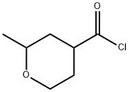 2H-Pyran-4-carbonyl chloride, tetrahydro-2-methyl- (9CI) Structure
