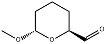 2H-Pyran-2-carboxaldehyde, tetrahydro-6-methoxy-, (2S-trans)- (9CI) 结构式