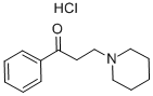 1-(2-benzoylethyl)piperidinium chloride  Struktur
