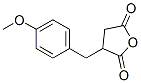 3-[(4-methoxyphenyl)methyl]oxolane-2,5-dione Struktur
