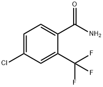 4-氯-2-(三氟甲基)苯甲酰胺, 886496-79-3, 结构式