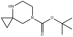 4,7-二氮杂螺[2.5]辛烷-7-甲酸叔丁酯, 886766-28-5, 结构式