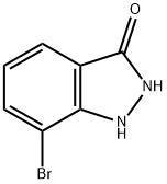 7-溴-1H-吲唑-3-醇 结构式