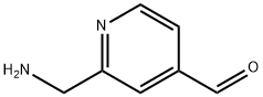 2-(Aminomethyl)-4-pyridinecarboxaldehyde Structure