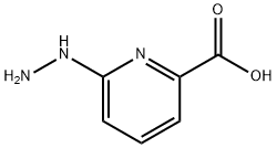 6-hydrazinylpicolinic acid Struktur