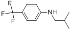 ISOBUTYL-(4-TRIFLUOROMETHYL-PHENYL)-AMINE Structure
