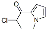 1-Propanone, 2-chloro-1-(1-methyl-1H-pyrrol-2-yl)- (9CI) 结构式