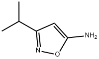 3-异丙基-5-氨基异噁唑, 88786-11-2, 结构式