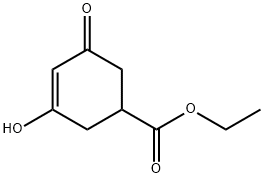 ethyl 3-hydroxy-5-oxo-3-cyclohexene-1-carboxylate Structure