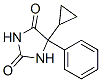 5-cyclopropyl-5-phenyl-imidazolidine-2,4-dione Structure