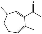 Ethanone, 1-(6,7-dihydro-1,4-dimethyl-1H-azepin-3-yl)- (9CI) Structure