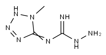 Guanidine,  1-amino-3-(1-methyl-1H-tetrazol-5-yl)-  (7CI) Structure