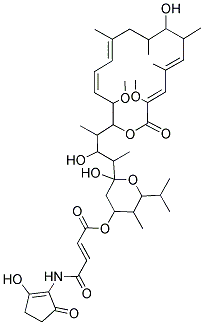 巴弗洛霉素B1 结构式