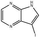 7-ヨード-5H-ピロロ[2,3-B]ピラジン 化学構造式