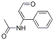 Acetamide,  N-(3-oxo-1-phenyl-1-propenyl)-  (9CI) Struktur