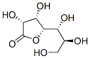 (3R,4S,5S)-3,4-ジヒドロキシ-5-[(1R,2R)-1,2,3-トリヒドロキシプロピル]テトラヒドロフラン-2-オン 化学構造式
