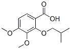 Benzoic acid, 2-isobutoxy-3,4-dimethoxy- Structure