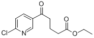 5-(6-氯吡啶-3-基)-5-氧代戊酸乙酯, 890100-65-9, 结构式