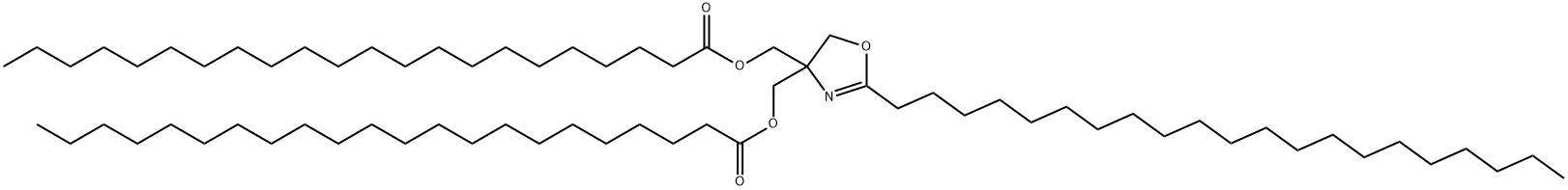 2-ヘニコシル-2-オキサゾリン-4,4-ジメタノールジドコサノアート 化学構造式